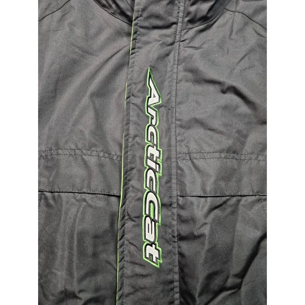 Vintage 90s Arctic Cat Arcticwear Fleece Lined Jacket Coat SIZE XL Snowmobile